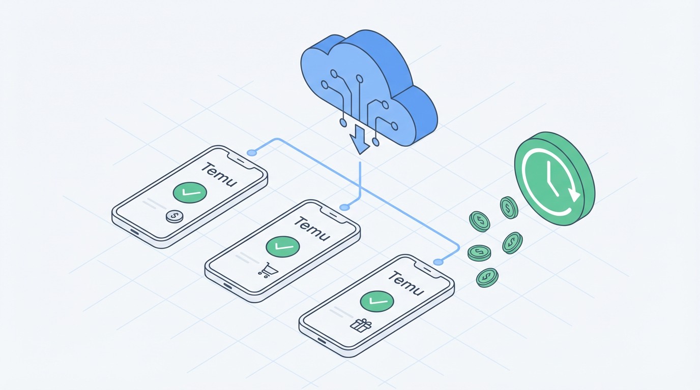 How to Automate Temu Daily Rewards with FoxPhone: Complete 2025 Guide