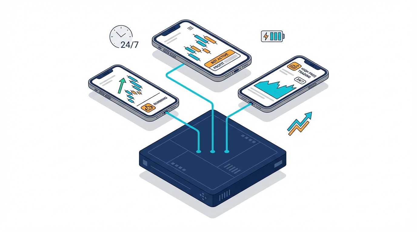 Run Binance Trading Bots 24/7 with FoxPhone: What Works and What Doesn't in 2025